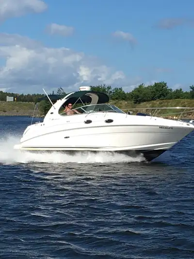Boat is in very good condition. Fresh water boat. Twin 5.0l Mercruiser engines Kohler 5.0Kw built in...