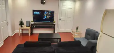 This newly renovated bright basement includes 2 bedrooms, Kitchen, and a Living room. Walking distan...