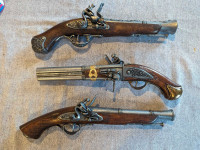 Antique replica pistols