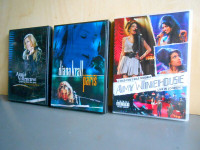 DVDs - Krall, Winehouse, Villeneuve, RBO, Kavanagh, Dieudonné