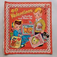 1955 Valentine Card Book Cover & Envelopes