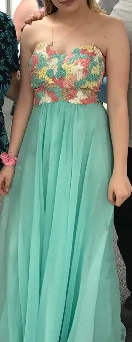 Dress size small , great for graduation, View more
