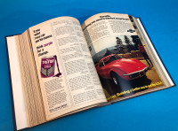 1972 Car + Driver Magazine 12 Issues Bound Corvette GTO Porsche