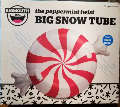 BigMouth Inc Fresh Peppermint Twist Snow Tube Ride On, View more