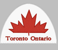 Maple Leaf Custom Embroidered Patch