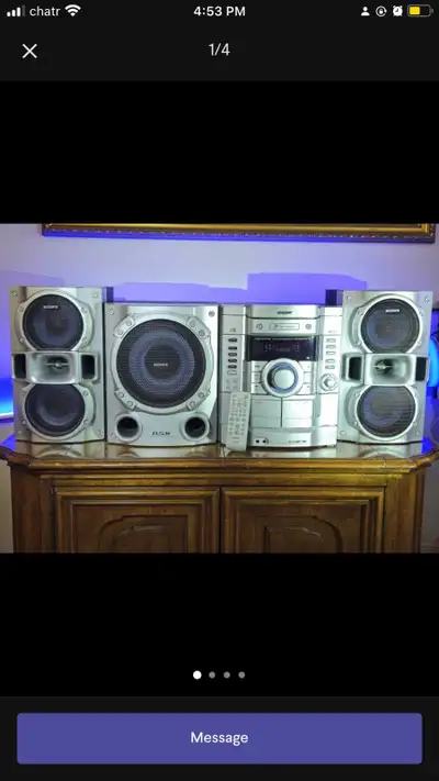 Sony 3 disc Stereo $250 obo, View more