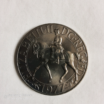 1977 Queen Elizabeth II Royal Mint Grenadiers Uniform Coin, View more