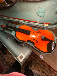 Antique Bernini Copy of Antonius Stradivarius in Hard Case 4/4