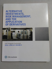Alternative Investments CFA 2015 Level III Volume 5