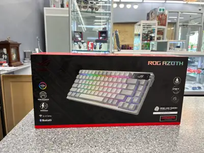 ASUS ROG Azoth Gaming Keyboard NX Snow Linear Switches, View more