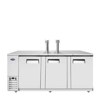 Atosa MKC90GR 90″ Stainless Steel Triple Door Keg Cooler, View more