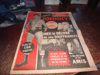 Edition speciale johnny rougeau newspaper lutte wrestling quebec