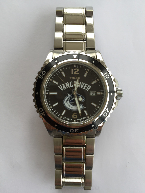 NHL VANCOUVER CANUCKS TIMEX WATCH in Jewellery & Watches in Downtown-West End