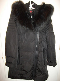 Manteau hiver dame noir GR:XL Jamais porté