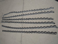 3/8 in. Grade 30 Galvanized Chain Sold in 5' Lengths