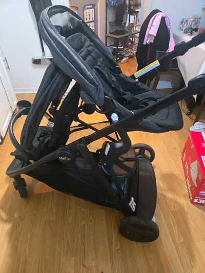 Double stroller $200, View more
