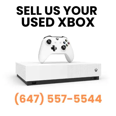 SELL YOUR USED XBOX S/X 360 ONE ALL SERIES, View more