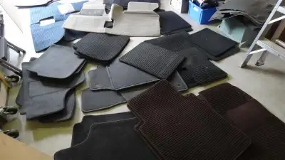 Up for sale are a collection of many coco floor mats in good condition for VW, Mercedes, and fit oth...