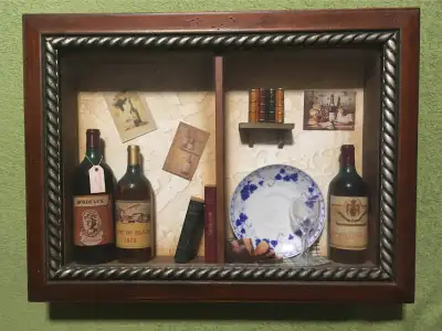 3 Dimensional Wall Art in Shadow Box Frame, View more