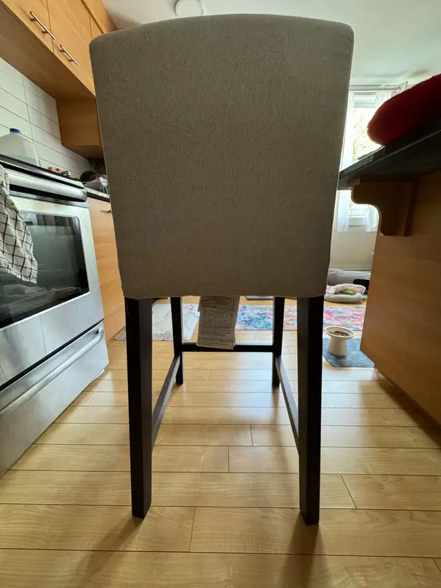 Rare Discontinued IKEA HANSOLLE Premium Tufted Bar Stool in Chairs & Recliners in City of Halifax - Image 6
