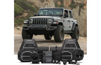 ROCKFORD FOSGATE 1800 Watt Audio Kit  2018-2023 Jeep Wrangler JL