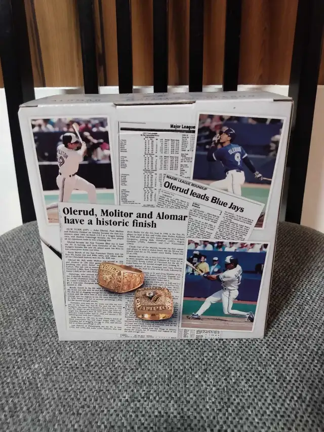 BNIB⚾Alomar, Molitor, Olerud Trio Bobblehead Toronto Blue Jays62863738980353121