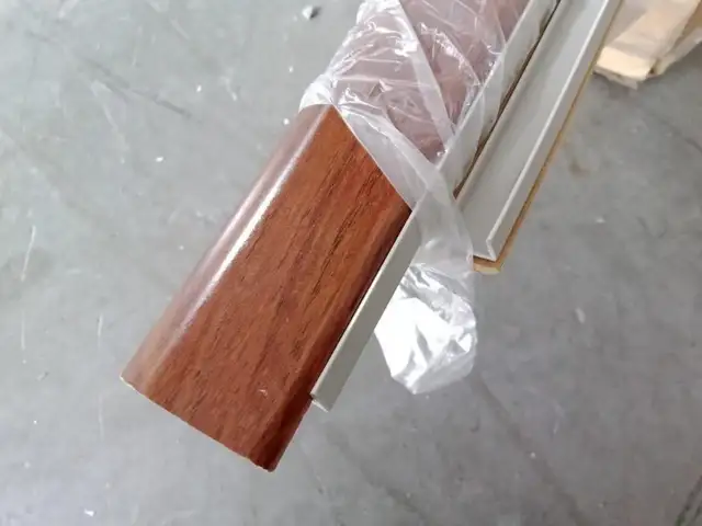 Laminated reducer flooring trim - transition stip628637386613791213
