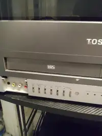 Retro Toshiba Tv with built in vhs/dvd