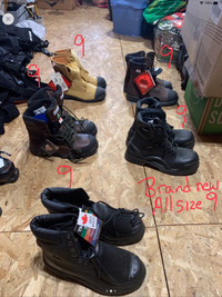 Kodiak steel toe work boots/ various style pairs new