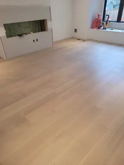 Engineered hardwood installation, View more