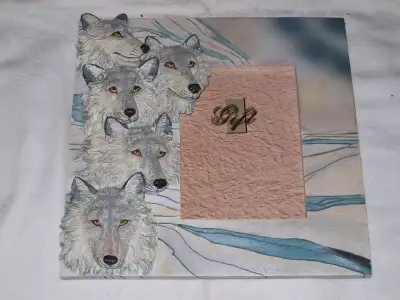 WOLF PICTURE FRAME, View more