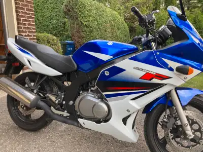 Very clean and well maintained, low, light, always in a heated garage, recent battery. A motorcyclis...
