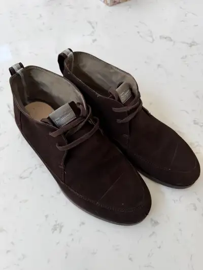Salvatore Ferragamo suede chukka boots, View more