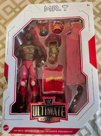 Figurine de lutte wwf WWE Mattel ultimate Mr T action figure 35$