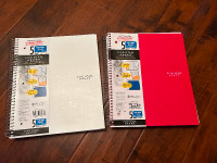 Lot of 2 Brand New Five Star College Ruled 200 Sheet Notebooks