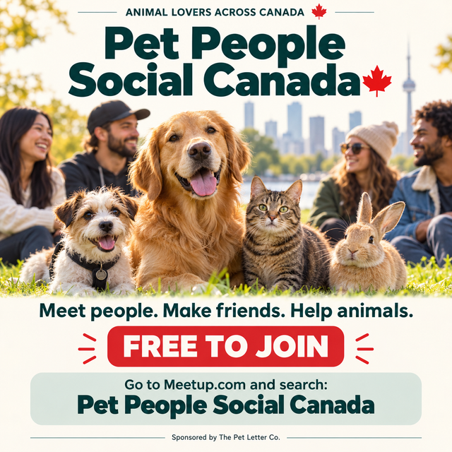 Animal Lovers Across Canada — Join Pet People Social Canada!
