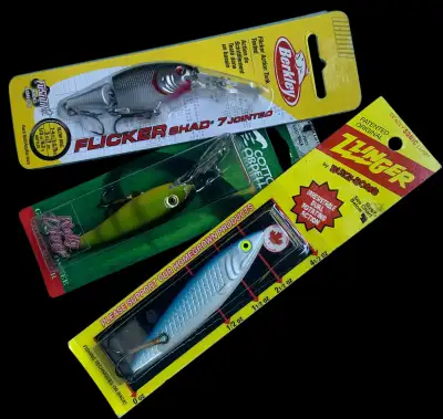 Fishing lures all 3, View more