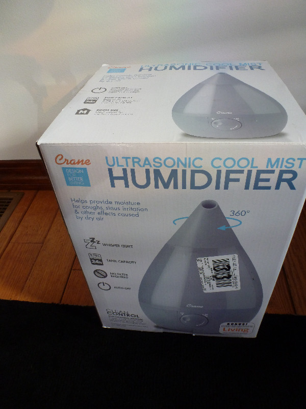 Ultrasonic Cool Mist Humidifier in Heaters, Humidifiers & Dehumidifiers in Brockville - Image 4