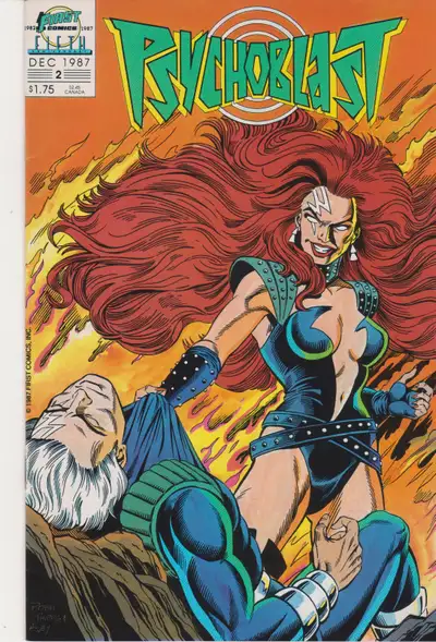 First Comics - Psychoblast - 3 comics., View more