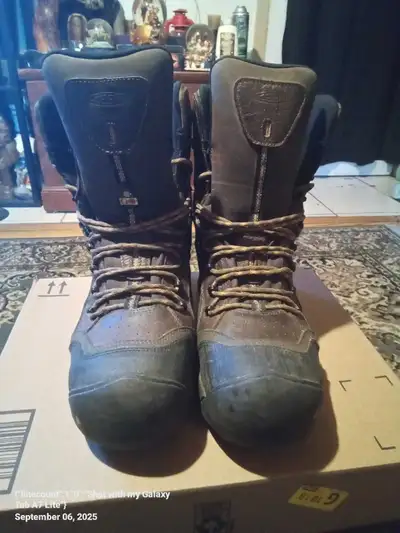 man's keen dry 200G 9.5ee saftey insulated waterproof workboots, View more