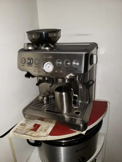 Breville Barista express espresso machine, View more
