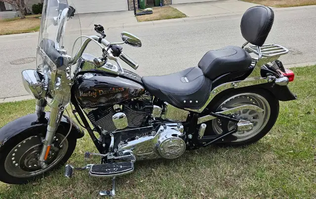 2008 Harley-Davidson Fat Boy FLSTF in Street, Cruisers & Choppers in Calgary - Image 3