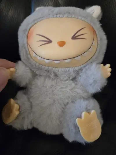 Very good quality fake Labubu. Not the real thing, but pretty close.