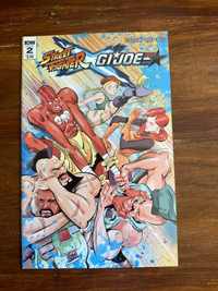 2 Street Fighter G. I. Joe crossover comics