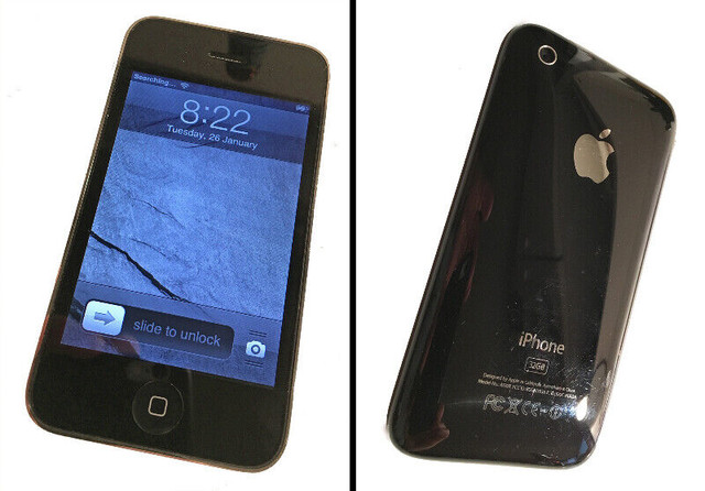 iPhone 3GS 32GB usagé DE COLLECTION 2009 / Used COLLECTABLE dans Téléphones cellulaires  à Ville de Montréal