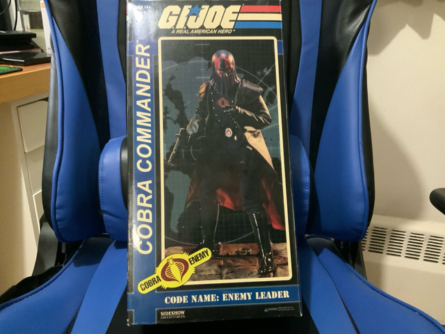 Sideshow: Cobra Commander from G.I. Joe - Enemy Leader  in Arts & Collectibles in Mississauga / Peel Region