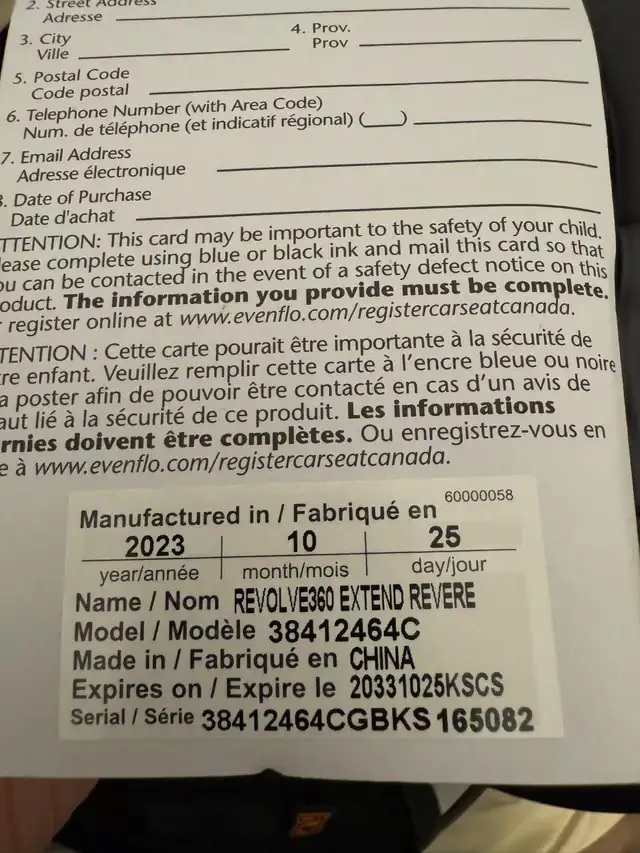 Evenflo Revolve 360 Extend - Brand New in Strollers, Carriers & Car Seats in City of Toronto - Image 8