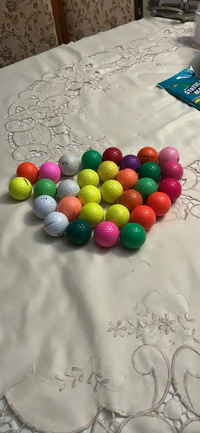 30 golf balls, View more