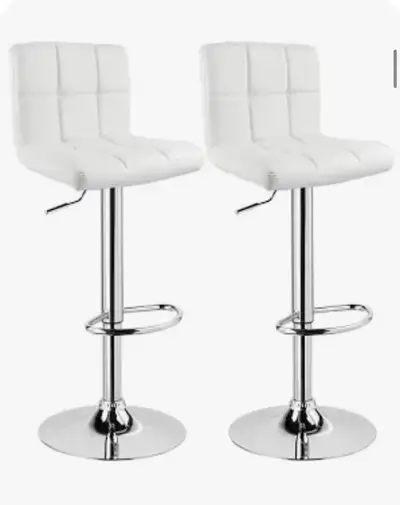 2 x Bar Stools White Color Brand New In The Box., View more