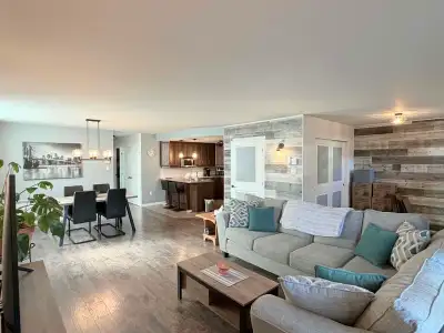 Comfy condo for rent in Gatineau, 15 minutes from downtown Ottawa Includes all necessary kitchen app...